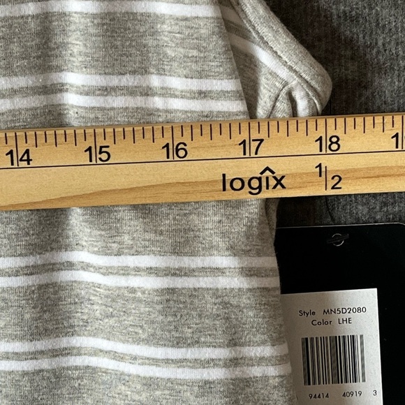 Marc New York Performance Hooded Striped Dress Women's Size XL - Picture 11 of 11